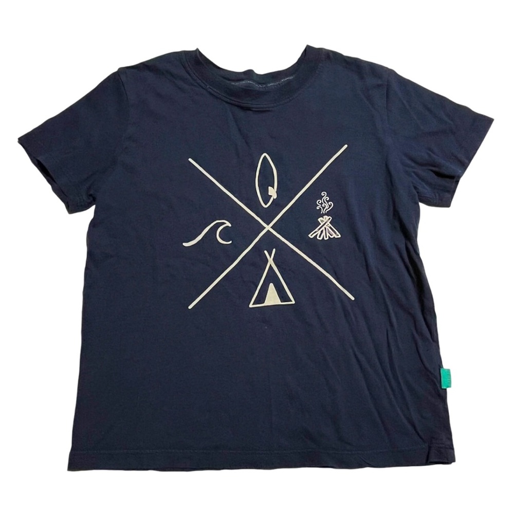 Feather 4 Arrow navy graphic tee 6 years